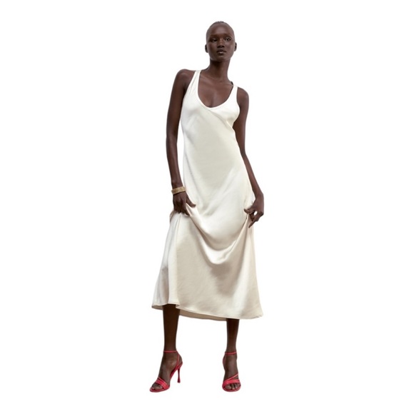 ZARA Coral Red HIGH HEELED
STRAP SANDALS - Picture 12 of 12